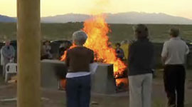 Cremation by Funeral Pyre in Crestone, Colorado